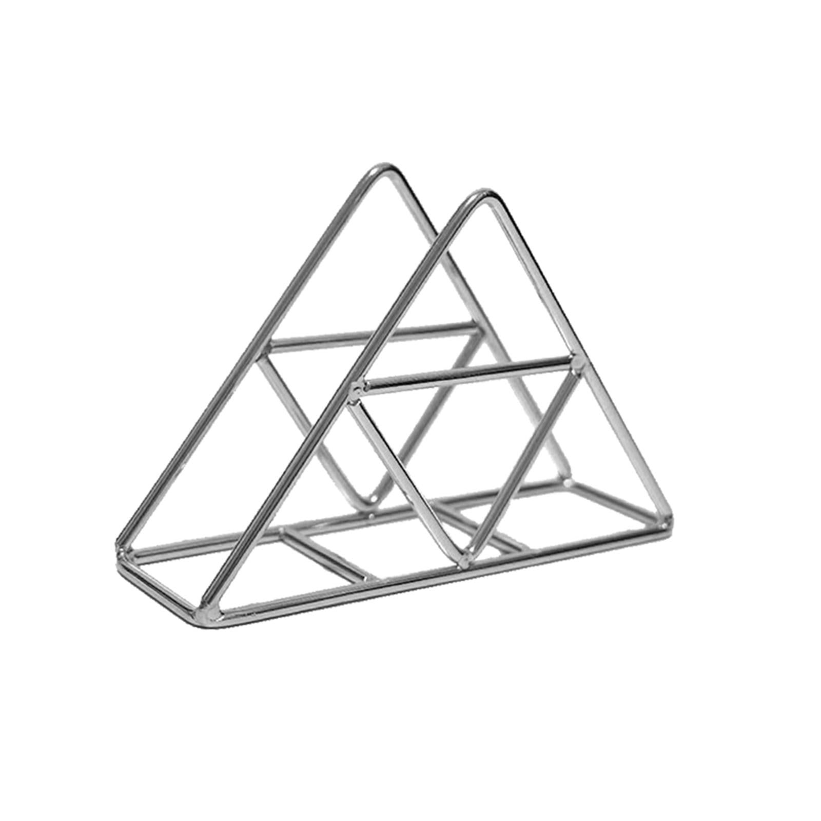 Metal Freestanding Tissue Dispenser Organizer Paper Napkin Holder for