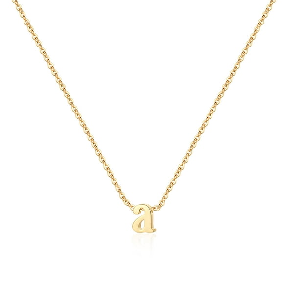 TINGN Tiny Initial Necklace for Women 14K Gold Plated Initial Necklaces Small Initial Necklace for Women Women Jewelry Gifts for Women Women