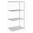 thumbnail image 2 of Nexel Wire Shelving Add-On, Poly-Z-Brite, 30"W x 21"D x 86"H, 2 of 4