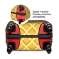 thumbnail image 4 of Kll Red Ice Cream Luggage Cover Suitcase Cover Suitcase Protector (Luggage not included)-Medium, 4 of 8