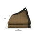 thumbnail image 3 of Toldo vela para exteriores comercial - Color arena, protección UV para patio, 95 % de protección solar, tejido de PVC permeable de alta resistencia para jardín, patio y arenero, 3 of 7