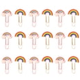 thumbnail image 1 of 20Pcs Office Paper Clips Rainbow Shape Paper Clips Novelty File Clips Small Paper Clips Office Supplies, 1 of 8