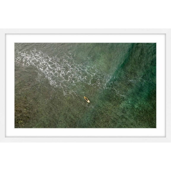 Marmont Hill "Floating Out" by Karolis Janulis Framed Painting Print