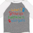 thumbnail image 4 of Inktastic Future Color Guard Member Boys or Girls Long Sleeve Baby Bodysuit, 4 of 5
