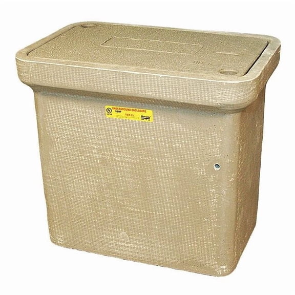 Quazite Underground Enclosure,8000 lb.,16-1/4"H PG1118Z80409