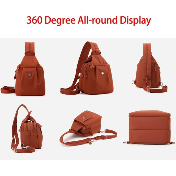 3 In 1 Anti-Theft Travel Tote Bag, Waterproof 2-Way Commuter Bag