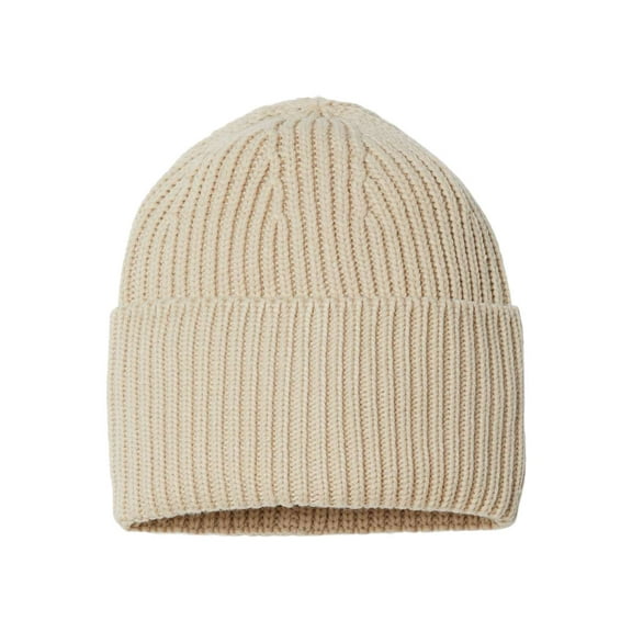 Atlantis Headwear Sustainable Chunky Rib Cuffed Beanie