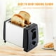 thumbnail image 5 of Tostadora de pan de 2 rebanadas Máquina de desayuno de 6 configuraciones de tostadas para pan Bagel Waffle Hugtrwg  Para estrenar, 5 of 9