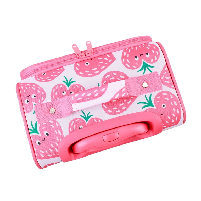 CRCKT Kids 21-Inch Carry-On Luggage, Red Pink photo 8