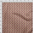 thumbnail image 4 of oneOone Georgette Viscose Orange Fabric Texture Sewing Craft Projects Fabric Prints By Yard 42 Inch Wide, 4 of 5