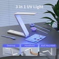 thumbnail image 5 of 2X Luz UV para Resina, LáMpara de Luz UV de Resina de 54 W para Curado de Resina, InaláMbrica y Plegable, Usos , Suministros de Resina, 5 of 5