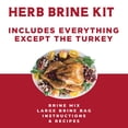 thumbnail image 2 of Fire & Flavor Turkey Perfect All-Natural Herb Brine Seasoning Kit, Gluten-Free, Non-GMO, Kosher, 2 of 19