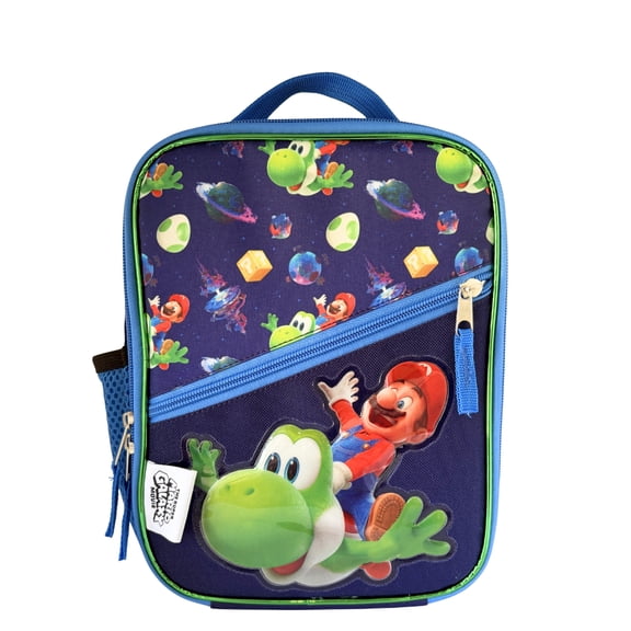 Super Mario Galaxy Flight Reusable Lunch Kit With Insulated Interior