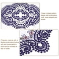 thumbnail image 3 of 2 Paquetes de salvamanteles de Encaje Retro 12X17 pulgadas Azul marino Unique Bargains, 3 of 7