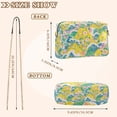 thumbnail image 4 of FORMRS Women Crossbody Purse with Chain Strap Vegan Leather Shoulder Handbag, Yellow Mountains, 4 of 7