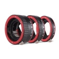 thumbnail image 2 of Andoer Portable Auto Focus AF Macro Extension Tube Adapter Ring (13mm +21mm +31mm) for Canon EOS EF EF-S Mount Lens Replacement for Canon 60D 7D 5D II 550D, 2 of 9