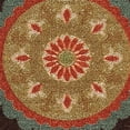 thumbnail image 2 of Oriental Weavers Arabella 15757 Brown/Multi Floral Rectangle Indoor Area Rug, 2 of 2