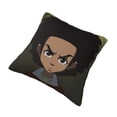 thumbnail image 4 of The Boondocks Square Pillow Case Pillow Holder Soft Decorative Pillow Sham Cushion Cases Pillowcase 24"X24", 4 of 7