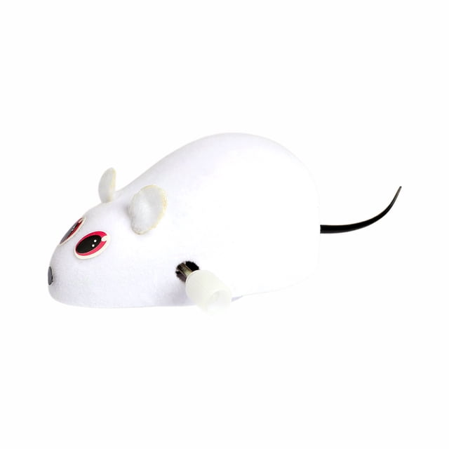 Twfbrm Pet Supplies Down Simulation Mouse Toy For Cats Flocking Wind Up Clockwork Mouse Suitable For Cats To Relieve Boredom for Cats Dogs