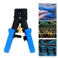 thumbnail image 1 of Outil de Gaufrage RJ45, Tout-en-un Sans Pliage Polyvalent, Gaufreur de Fil RJ45 Professionnel Résistant à la Corrosion pour Ethernet Bleu, Rouge, Orange, 1 of 7