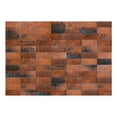 thumbnail image 2 of Tiptophomedecor Background & Patterns Wallpaper Wall Mural - Modern Big Red Bricks, 2 of 7