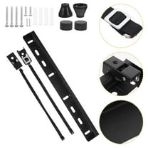 NIAIZEK 1 Set TV Wall Mount TV Bracket Black Aluminum Alloy for Living Room Setup