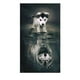 thumbnail image 3 of Bordado artesanías perro reflejo pintura diamante punto de cruz decoración de oficina imagen 5D DIY costura dibujo de costura seitruly JJ12211-03, 3 of 6