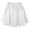 White, variant on XINXIAOO Women's Fashion High Waist Pleated Solid Color Short Skirt Loose Skirt Metallic Skater Skirt Sparkly Shiny Flared Pleated A Line Mini Skort Lace Bed Skirt Girls Skirts Wrap around Skirts for