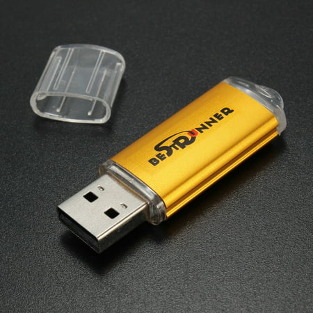 BESTRUNNER 1GB USB 2.0 Flash Drive Pen Bright Memory Stick Thumb U Disk,Silver