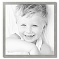 thumbnail image 2 of ArtToFrames 31" x 32" Classic Silver Picture Frame, 31x32 inch Silver Wood Poster Frame (WOM-4926), 2 of 7