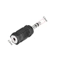 thumbnail image 2 of Uxcell 0.14'' Male to 0.1'' Female Connector Adapter Coupler 6Pcs for Stereo Audio Video Cable Convert, 2 of 5