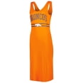 thumbnail image 2 of Women's G-III 4Her by Carl Banks Orange Denver Broncos Training V-Neck Maxi Dress, 2 of 3