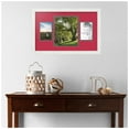 thumbnail image 2 of ArtToFrames Collage Photo Picture Frame with 1 - 8x10 and 2 - 4x6 Openings, Framed in White with Rouge and Black Mats (CDM-3966-75), 2 of 8
