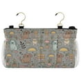thumbnail image 5 of Ryvnso Bedside Caddy Cartoon Dogs Floral Bedside Storage Bag Hanging Organizer, 5 of 8