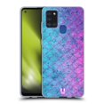 thumbnail image 1 of Head Case Designs Mermaid Scales Bubblegum Soft Gel Case Compatible with Samsung Galaxy A21s (2020), 1 of 7