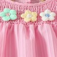 thumbnail image 5 of Ensembles de Tenues d'Été pour Enfants, Ensembles de Tenues pour Filles, Ensemble Décontracté à Manches Courtes à Fleurs pour Tout-Petits + Shorts à Nœud, Ensemble Décontracté à Manches Courtes Col Rond, 5 of 5