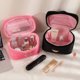 thumbnail image 4 of Bolsas de maquillaje de gran capacidad de felpa suave para mujer, organizador de cosméticos diario, bolso de estilo Simple, bolsa de aseo de viaje, bolso principal, 4 of 5