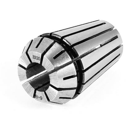 

Unique Bargains 9-8mm 0.35 -0.31 Clamp Dia ER20 Stainless Steel Spring Collet CNC Milling Lathe