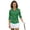 LED Strip Patterns, variant on HUIACONG Santa Music Tree Women's Golf Polo Shirts, Quarter Zip Comfortable Ladies Golf Top 3/4 Sleeve Soft Women's Golf Top