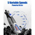 thumbnail image 3 of Herramienta rotativa AVID POWER inalámbrica 8V 2.0 Ah con 60 accesorios, 3 of 9