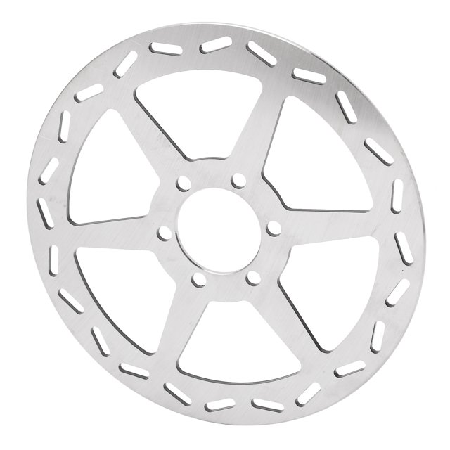 Rotor de Freno de Disco de Bicicleta de 180 mm, 6 orificios eficientes disipación de calor a prueBa de Óxido Rotor de freno de disco de 180 mm para bicicleta de transpeta