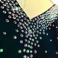 thumbnail image 6 of LIUHUO High-Elasticity Competition-Ready Ice Skate Dress Available in Multiple Colors with Sparkling Diamonds, 6 of 8
