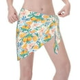 thumbnail image 3 of Disketp Colorful Fruits Women Swimsuit Cover Up Short Chiffon Summer Beach Sarong Bikini Wrap Skirt Bathing Suit, 3 of 7