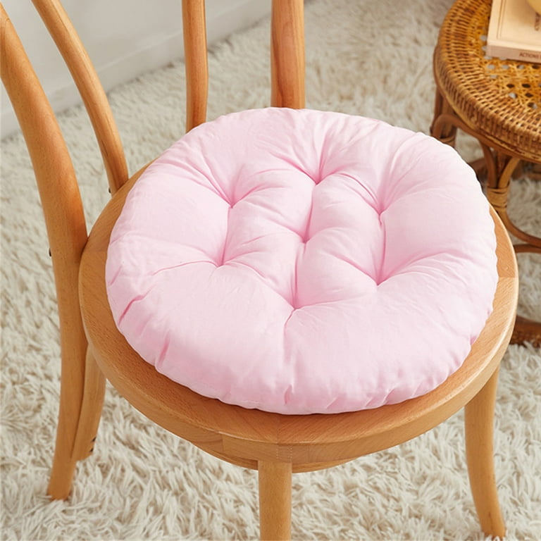 LEAQU Office Chair Cushion Thicken Round Cotton Seat Cushion Pad For Back  Pain Home Decor Decorative Cushions for Sofa - 16 x 16 in 