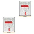 thumbnail image 2 of Maytalsory Various Embossed Pattern Painting Roller With Plastic Tool Handle 7 Brush Type 5 2PCS, 2 of 4