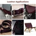 thumbnail image 6 of ELW 9-10 oz. 3.6-4mm Wine Straps, Belts, Strips 3.75"x60" 9.5x152cm - Belt Grade Latigo Leather for Cowhide Heavy DIY Craft - Pet Collars, Blanks, Accessory, Jewelry, Key Chains, 6 of 9