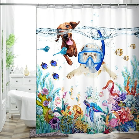 Bohemian Flower Bathroom Curtain Colorful Boho Floral Print Beautiful Bright Polyester Fabric Cloth Shower Curtain for Bathroom Decoration, 72"x72"