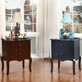 thumbnail image 5 of Furniture of America Roth 2-Drawer Nightstand, Blue, 5 of 6
