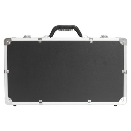 

NUOLUX Aluminum Alloy Tool Box Multifunction Hard Storage Case Portable Parts Box