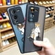 thumbnail image 2 of Matte Case for VIVO V25 V23E V23 V21 V20 V19 V17 V15 V11 Z1 Z6 T1 S16 PRO 5G Case Funda Capa Shell Cute Cat Cartoon Illustration, 2 of 5
